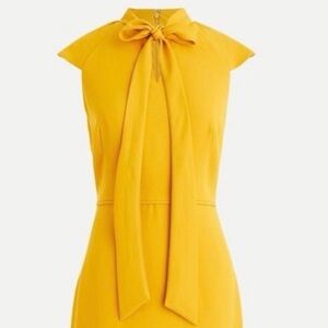 J. Crew Ruffle-Front Sheath Dress